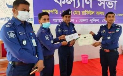 পুলিশ ইন্সপেক্টর সাজেদুল ইসলাম পেলেন আইজিপি ব্যাজ