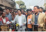 কয়রায় বিএনপির প্রার্থীর পক্ষে জেলা বিএনপির আহবায়কের জনসংযোগ